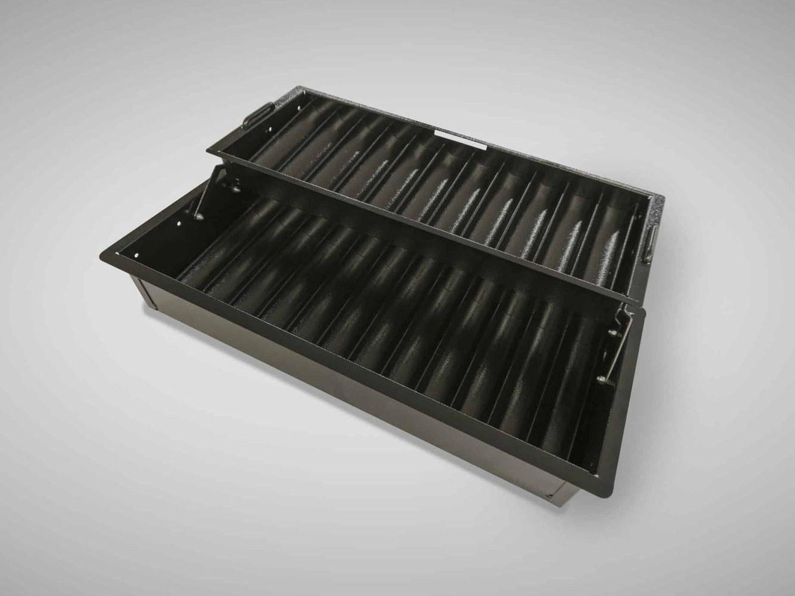 Lockable chip tray – Double layer
