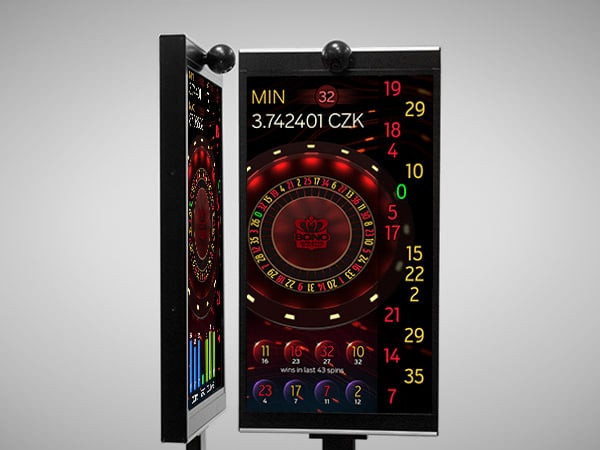Winning number display RealSim