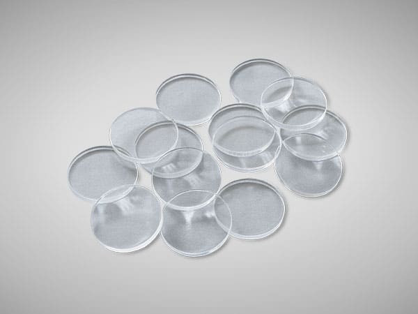 Clear acrylic chip spacers