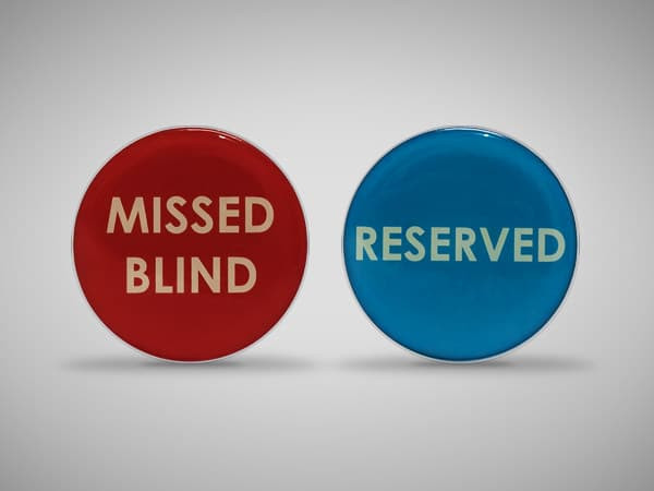Poker button – customized
