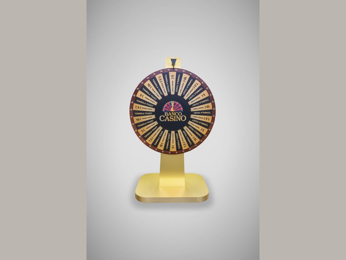 Wheel of fortune built for Banco Casino