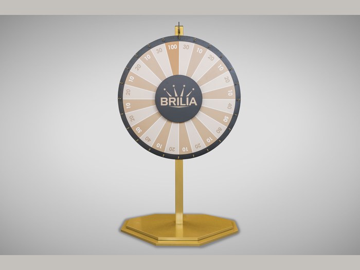 Wheel of fortune built for Brilia