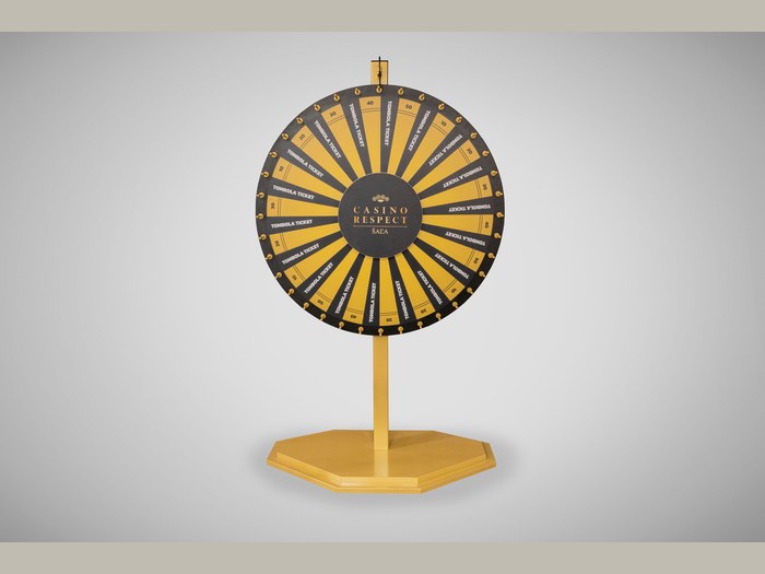 Wheel of fortune built for Casino Respect