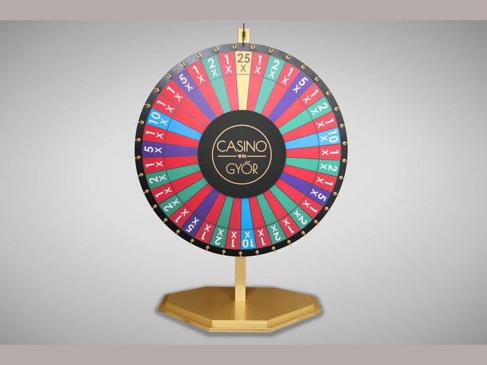 Wheel of fortune built for Casino Win