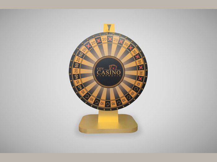Wheel of fortune built for City Casino