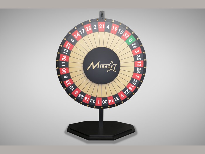 Wheel of fortune built for Mirage